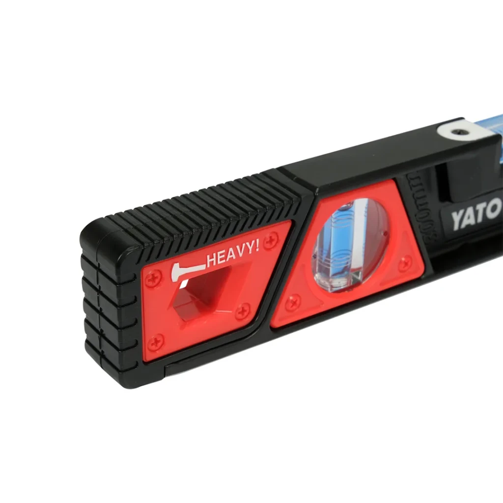 Nivelă magnetică 300 mm 2 bule yato 4