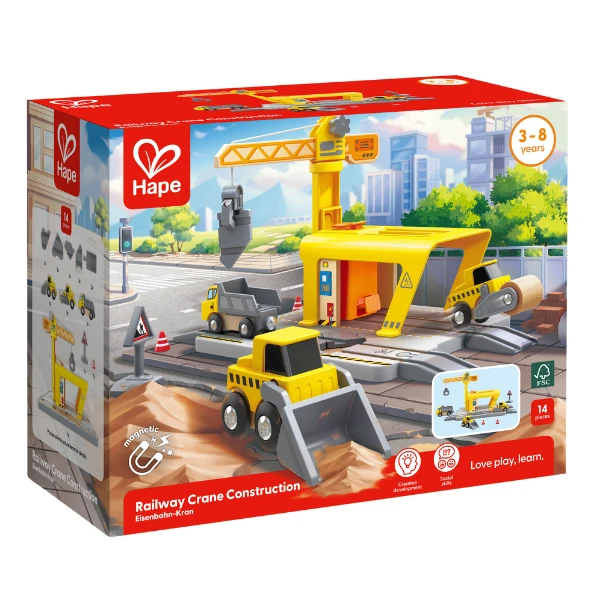 Set de joacă "macara feroviară", 14 elem. 3