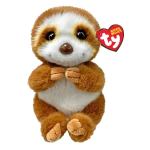 Коричневый ленивец stella 20 см (beanie bellies)