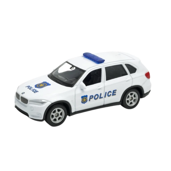 Набор из 3 коллекционных металлических машинок 1:64 welly, police 5