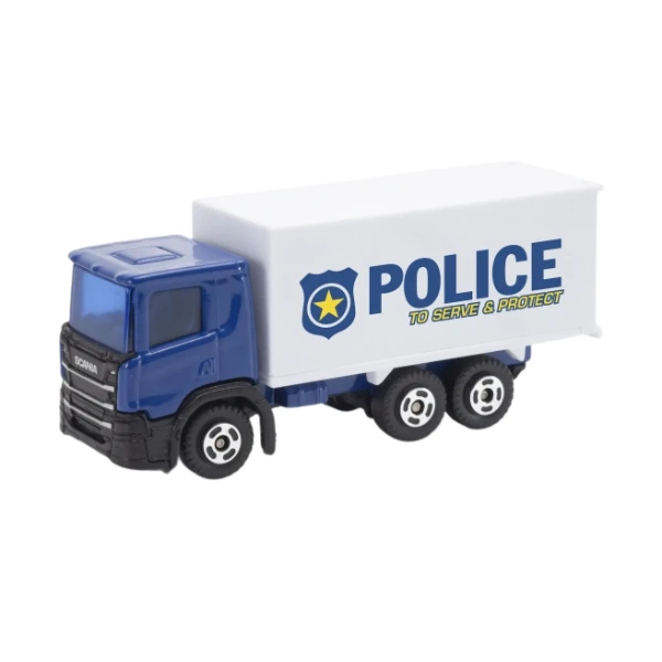 Набор из 3 коллекционных металлических машинок 1:64 welly, police 4