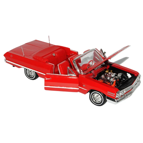 Коллекционный автомобиль 1963 chevrolet impala 1:24 welly 5