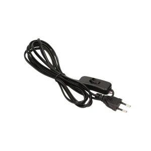 Fișă cu cablu și întrerupător fără împământare 3 m 2.5 a orno