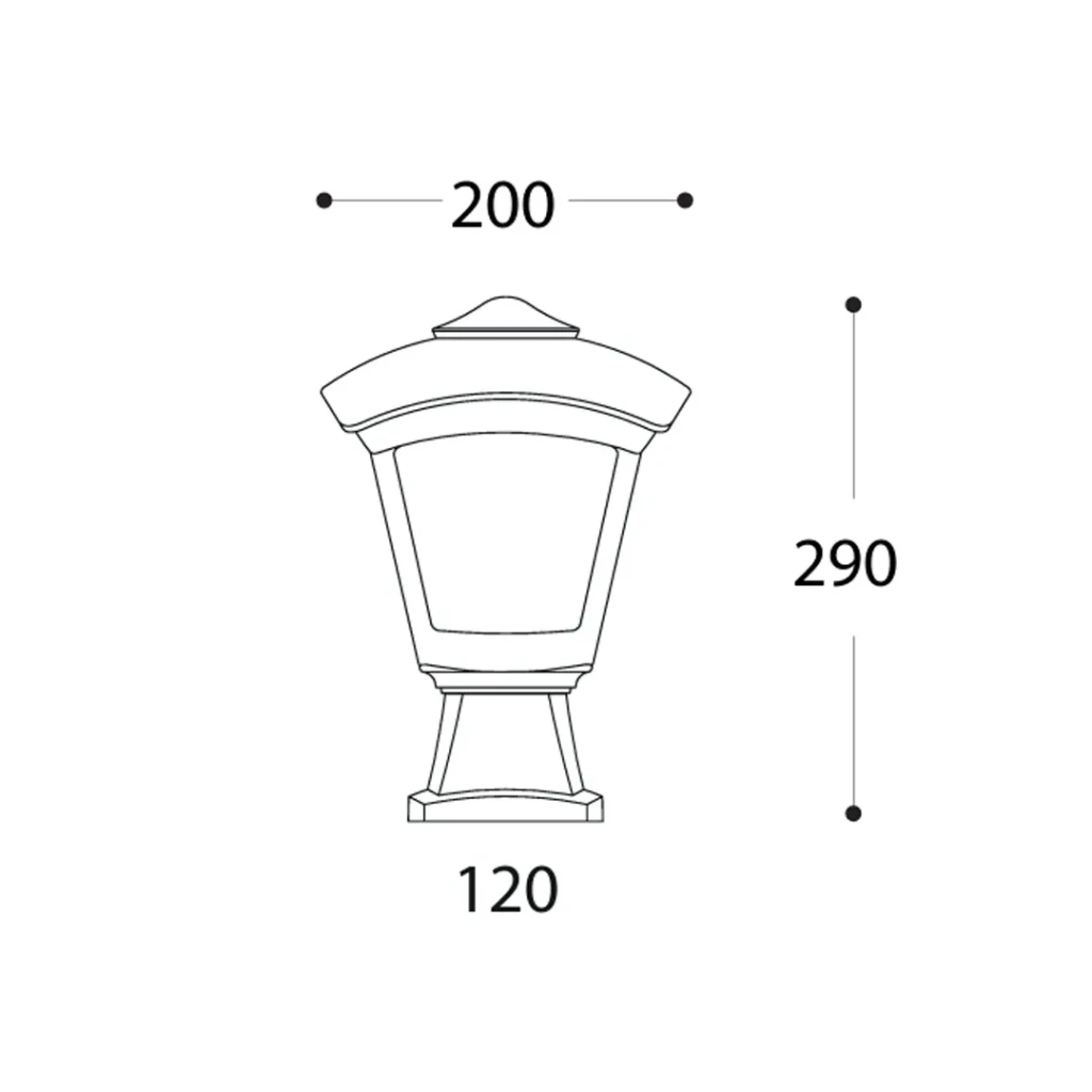 Светильник disma/roby 6 вт e27 220 - 240 в ip55 fumagalli 3