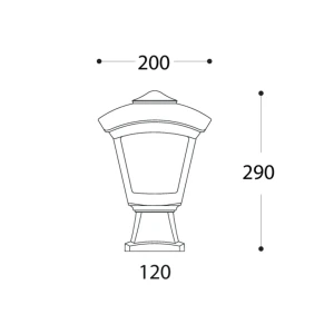 Светильник disma/roby 6 вт e27 220 - 240 в ip55 fumagalli Thumbnail 3