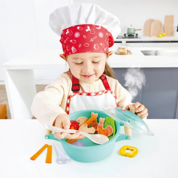 Set de gătit cu vapori «little chef» 7