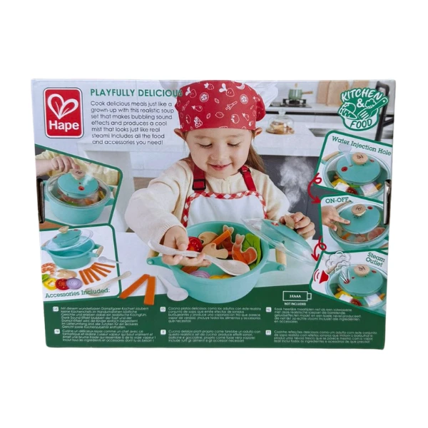 Set de gătit cu vapori «little chef» 4
