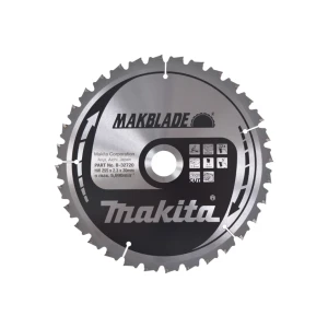 Disc de tăiat lemn makblade 255 * 30 mm makita
