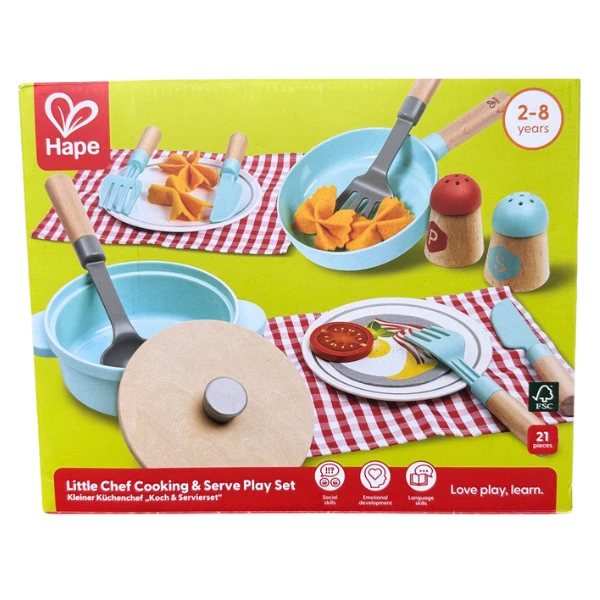 Set de gătit și servire «little chef» 3