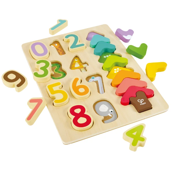 Puzzle "culori și numere" 2
