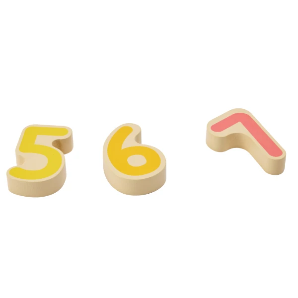 Puzzle "culori și numere" 10