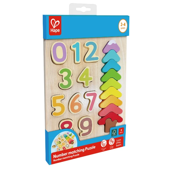 Puzzle "culori și numere" 3