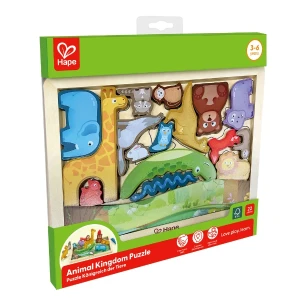 Puzzle "regatul animalelor", 16 piese Thumbnail 3