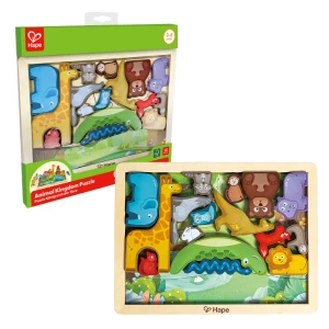 Puzzle &quot;Regatul Animalelor&quot;, 16 piese