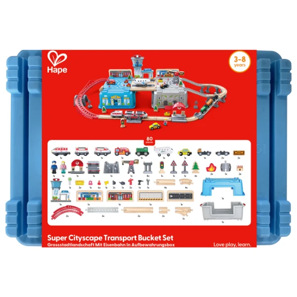 Setul de joc „transport urban în lădiță” 7