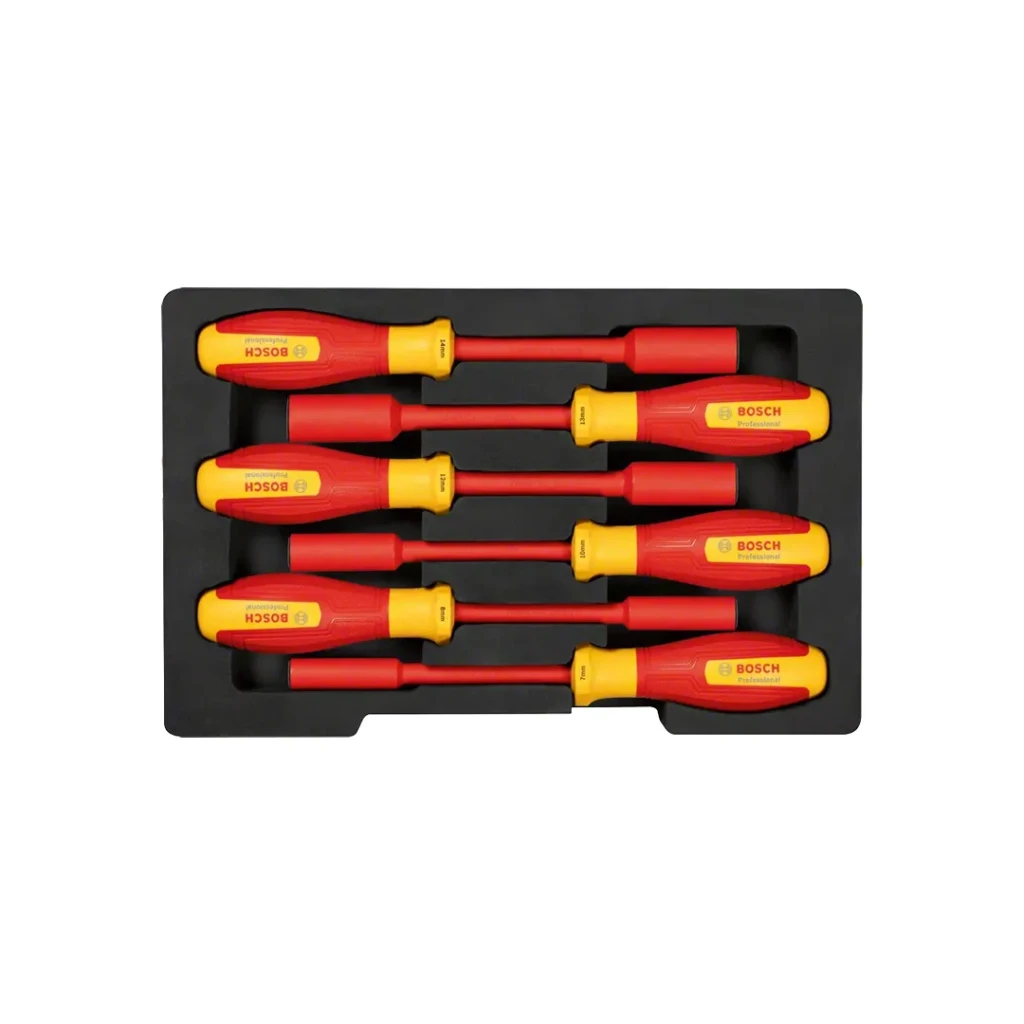 Set șurubelnițe dielectrice hex 125 mm 1000 v bosch 2