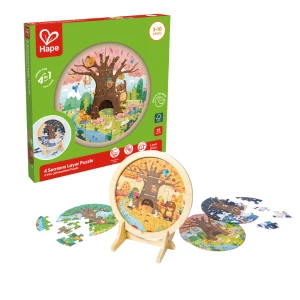 Puzzle &quot;4 anotimpuri&quot; (10+12+16+18 el.)