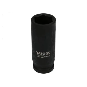 Cap cheie tubulară de impact hexagonal 22 mm 1/2" 78 mm yato