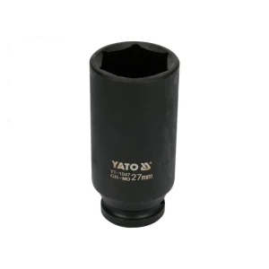 Головка ударная торцевая шестигранный 27 мм 1/2" 78 мм yato Thumbnail 1