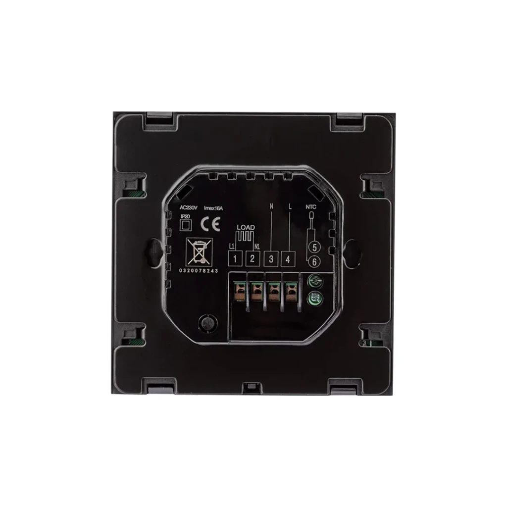Termostat digital r100b 40 x 86 x 86 mm rexant 3