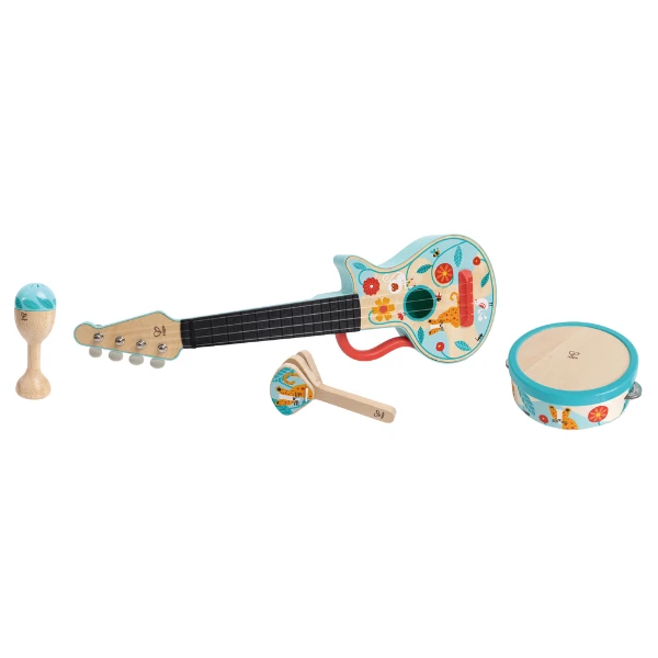 Set de instrumente muzicale 4 în 1 "ukulele" 2