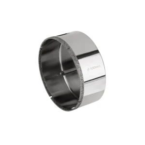 Carotă diamantată cu burghiu central pentru sticlă/ceramică 100 mm cilindric kranz