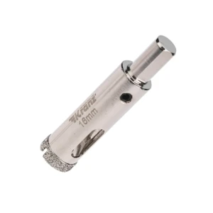Carotă diamantată cu burghiu central pentru sticlă/ceramică 16 mm cilindric kranz