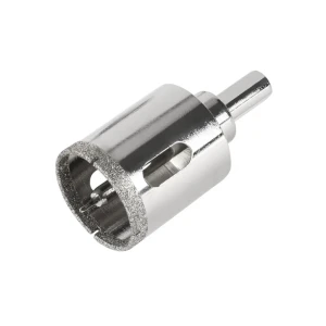 Carotă diamantată cu burghiu central pentru sticlă/ceramică 20 mm cilindric kranz