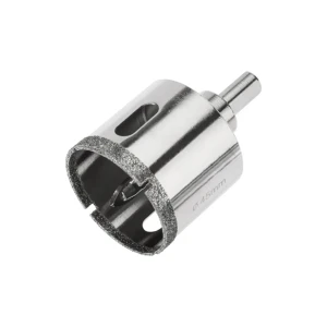 Carotă diamantată cu burghiu central pentru sticlă/ceramică 45 mm cilindric kranz