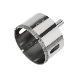 Carotă diamantată cu burghiu central pentru sticlă/ceramică 68 mm cilindric kranz