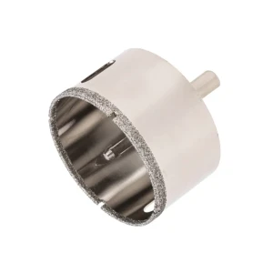 Carotă diamantată cu burghiu central pentru sticlă/ceramică 70 mm cilindric kranz