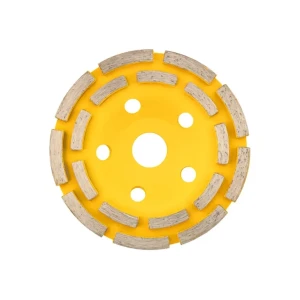 Disc oală diamantat pentru beton 125 * 22.2 mm kranz