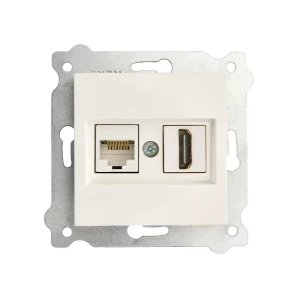 Priză de date karell alb exen elektrik