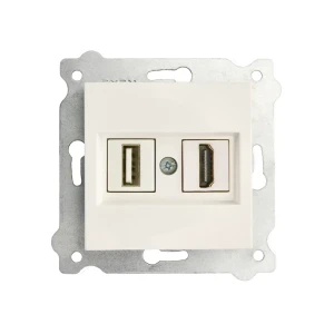 Priză de date karell alb exen elektrik