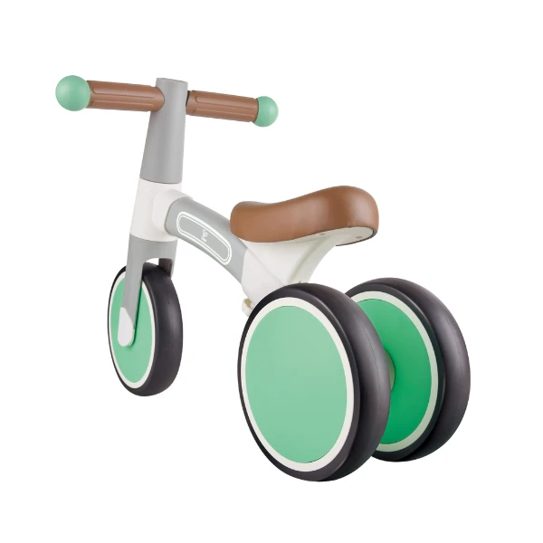 Детский балансировочный велосипед toddler ride-on balance bike, зеленый 6
