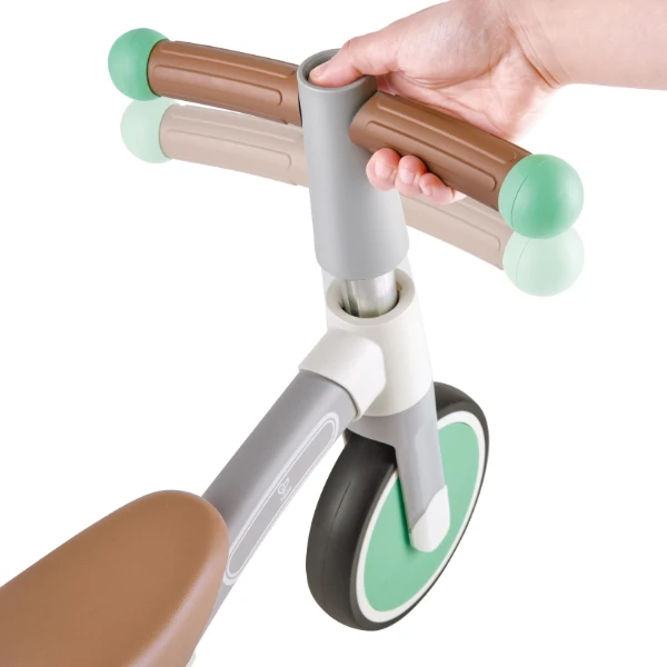 Детский балансировочный велосипед toddler ride-on balance bike, зеленый 7
