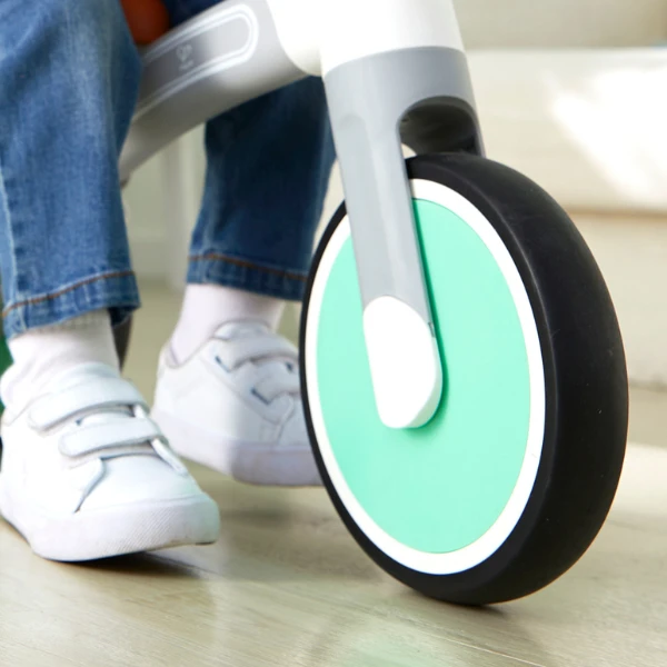 Детский балансировочный велосипед toddler ride-on balance bike, зеленый 10