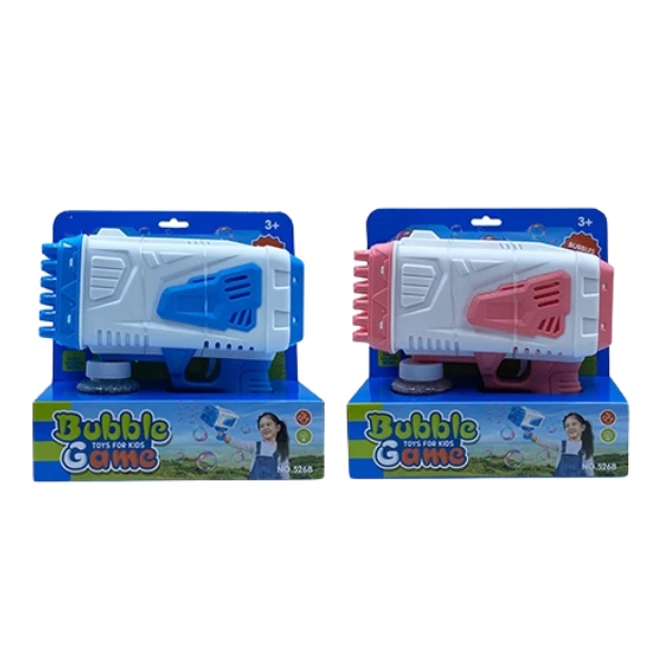 Pistol pentru baloane de săpun, 80 ml (albastru/roz) 3