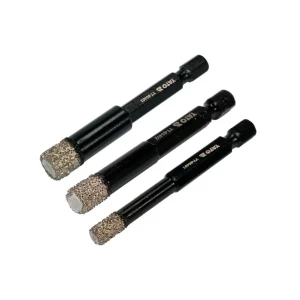 Set de carote 3 buc. pentru ceramică 6/8/10 mm hexagonal yato