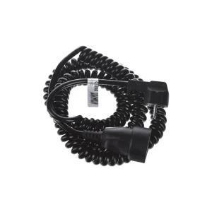Prelungitor cu cablu spiralat cu împământare 1 priză 1 - 4 m 16 a bachmann