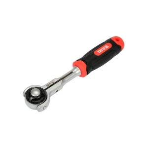 Cheie cu clichet cu cap rotativ 1/4" din3122 145 mm yato Thumbnail 1