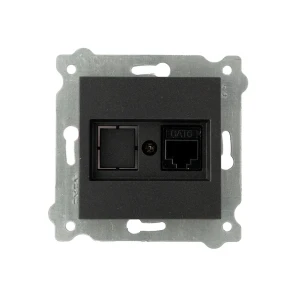 Priză de date karell negru exen elektrik