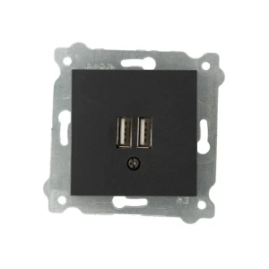 Priză încărcător usb karell 16 a negru exen elektrik