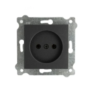 Розетка karell 16 a 220 - 240 в чёрный exen elektrik