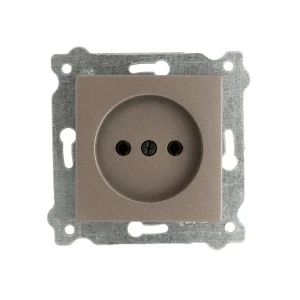 Розетка karell 16 a 220 - 240 в мокко exen elektrik