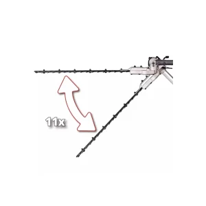Mașină de tuns telescopică pentru arbuști gc-hh 9046 230 - 240 v 900 w einhell Thumbnail 2