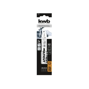 Set pânze pentru lemn și metal pentru fierăstrău cu sabie 151 mm 2 buc. kwb Thumbnail 2