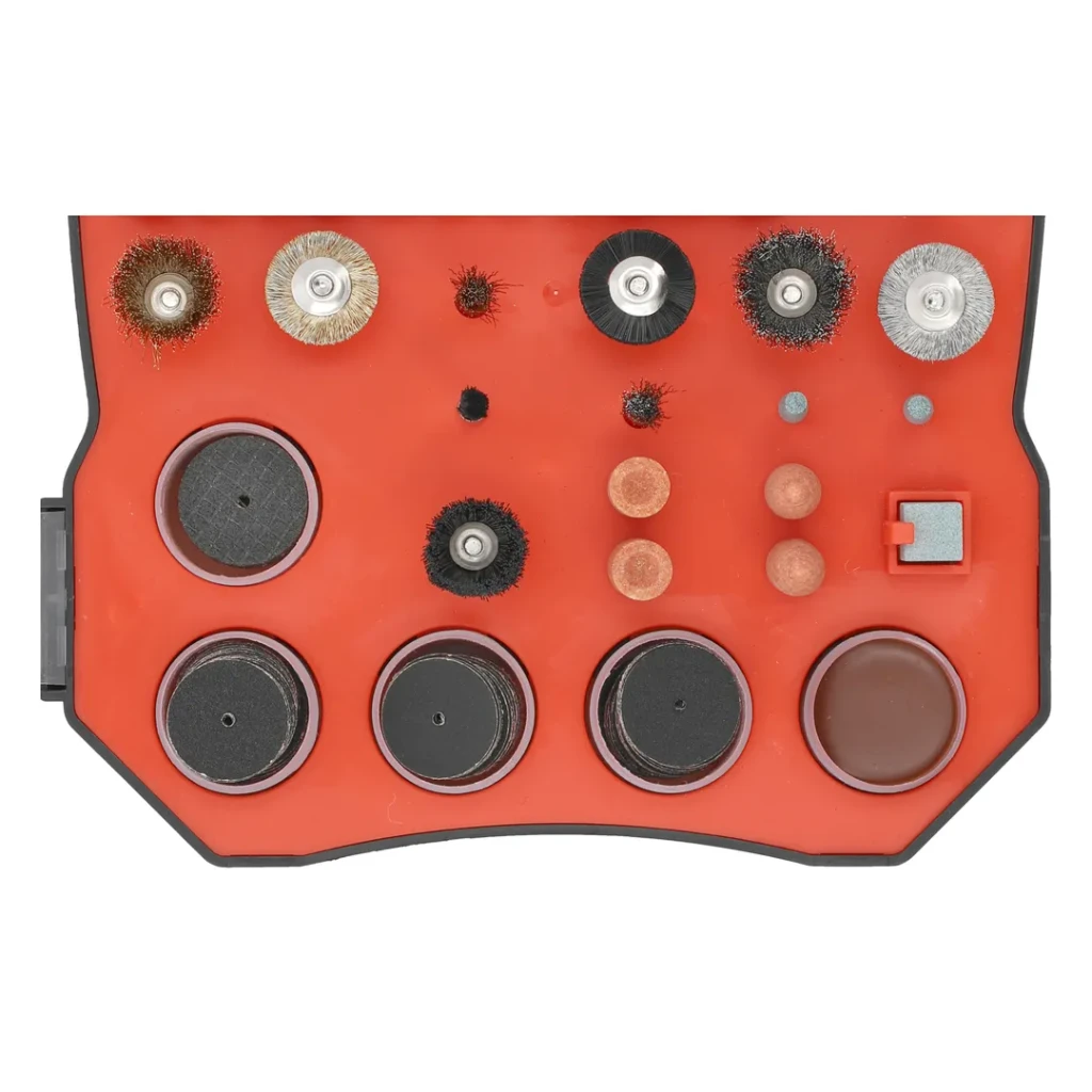 Set accesorii pentru mașină de gravat 2.3, 3.2 mm 201 buc. yato 3