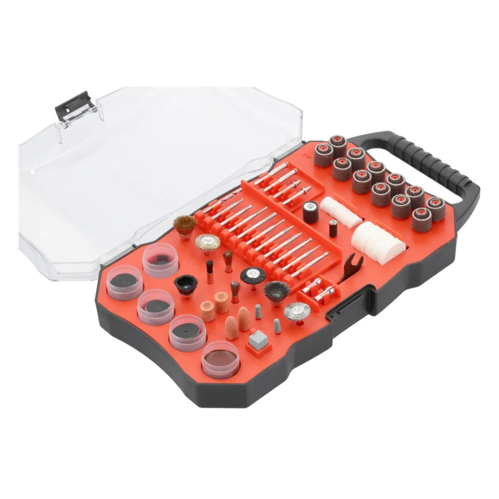 Set accesorii pentru mașină de gravat 2.3, 3.2 mm 201 buc. yato 4
