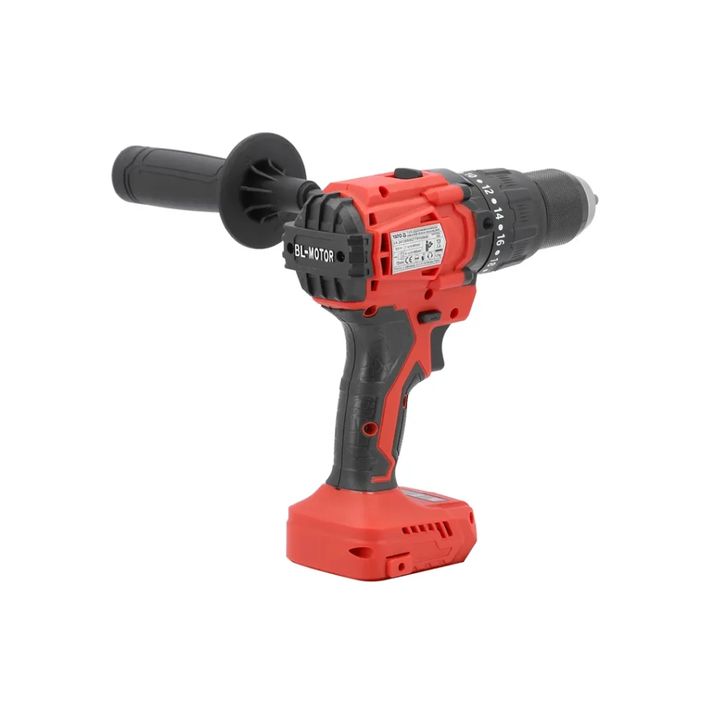 Mașină de găurit cu percuție cu acumulator (fără acumulator) 18 v 0 - 29750 percuţii/min yato 2
